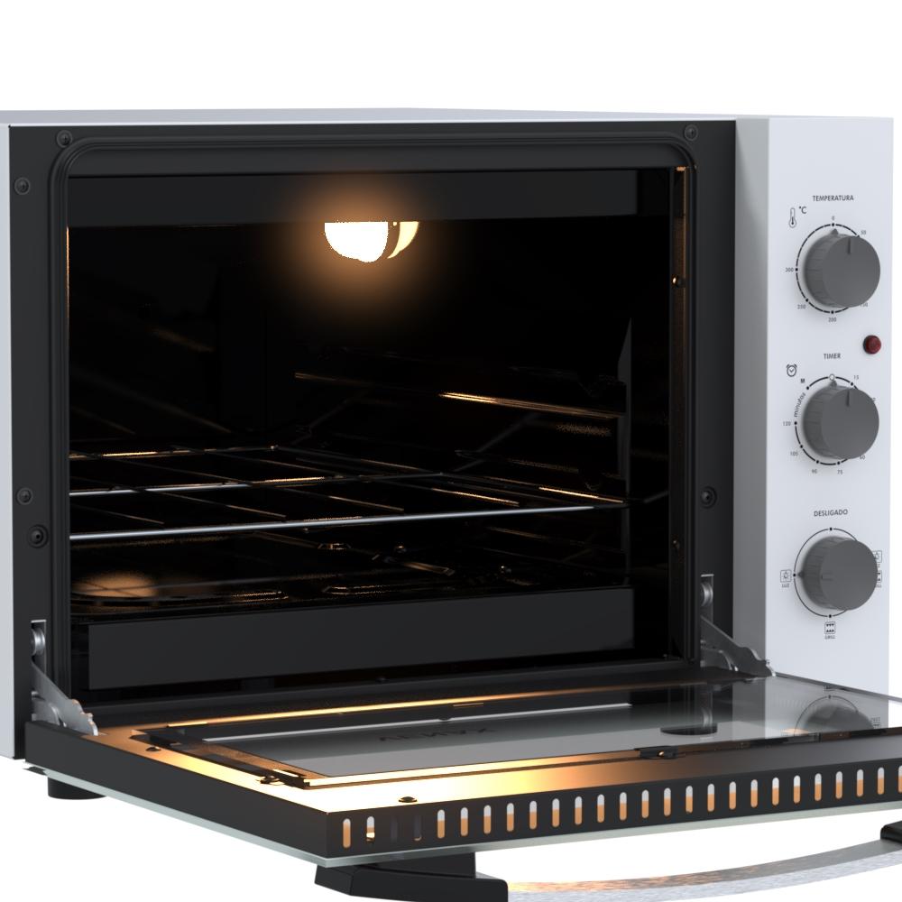 Forno Eletrico Venax 45L Grand Gourmet Branco