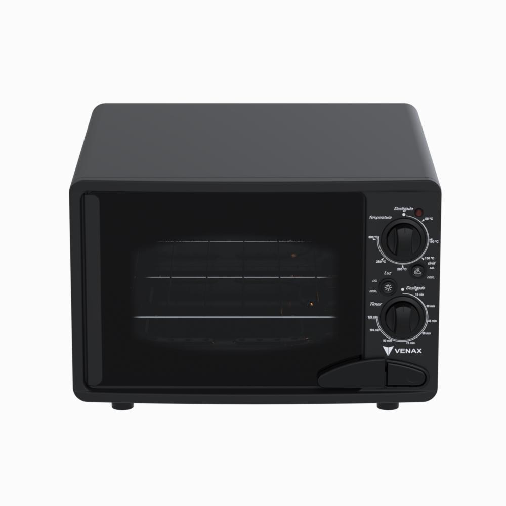 Forno Eletrico Venax 45L Luxo Preto