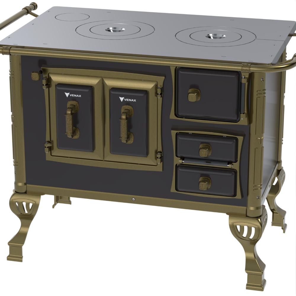 Fogao a Lenha Venax n 1 Colonial Preto