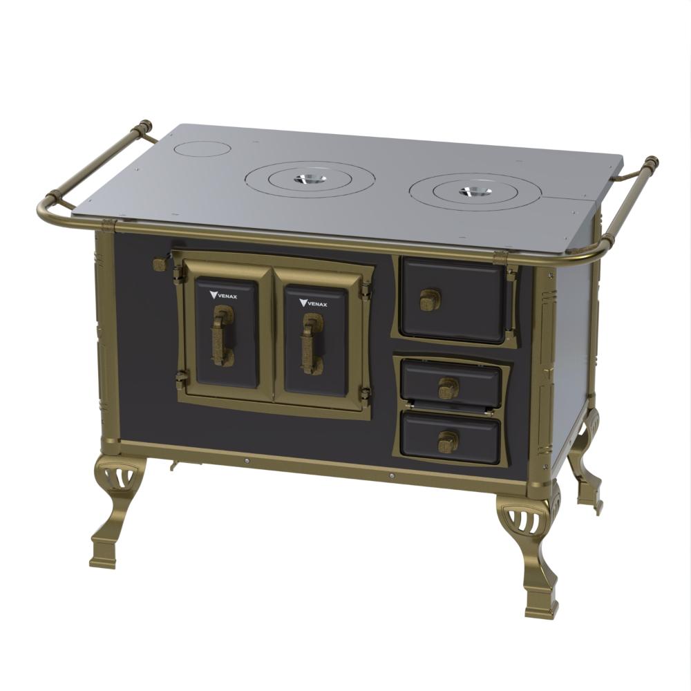 Fogao a Lenha Venax n 2 Colonial Preto