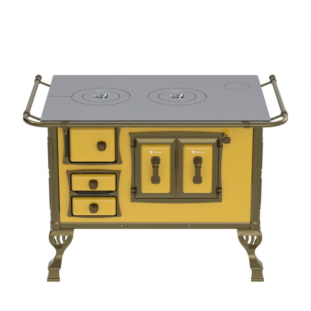 Fogao a Lenha Venax n 2 Colonial Amarelo