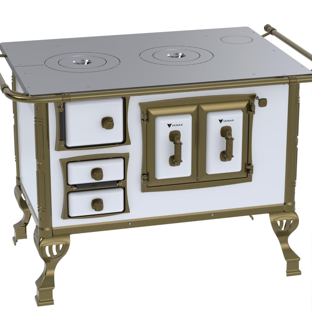 Fogao a Lenha Venax n 2 Colonial Branco