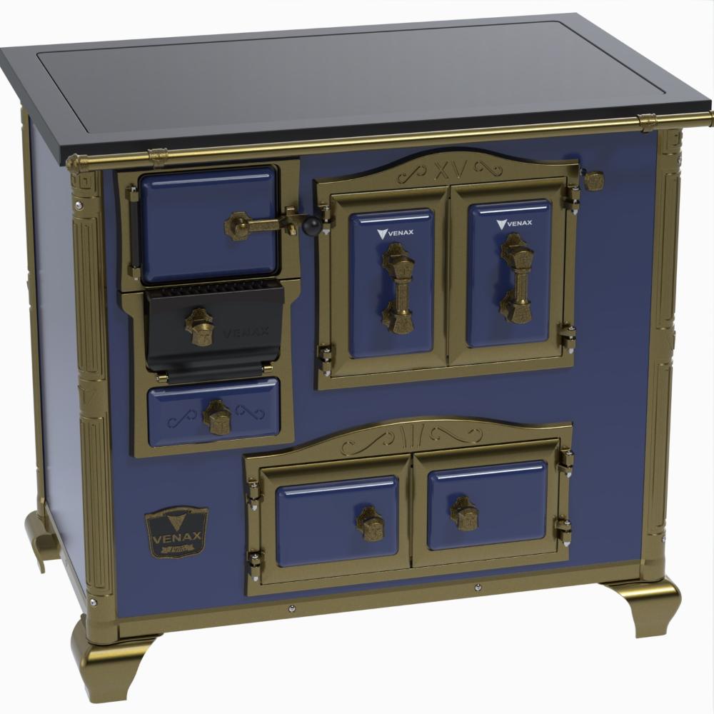 Fogao a Lenha Venax n 2 Imperador Premium Azul