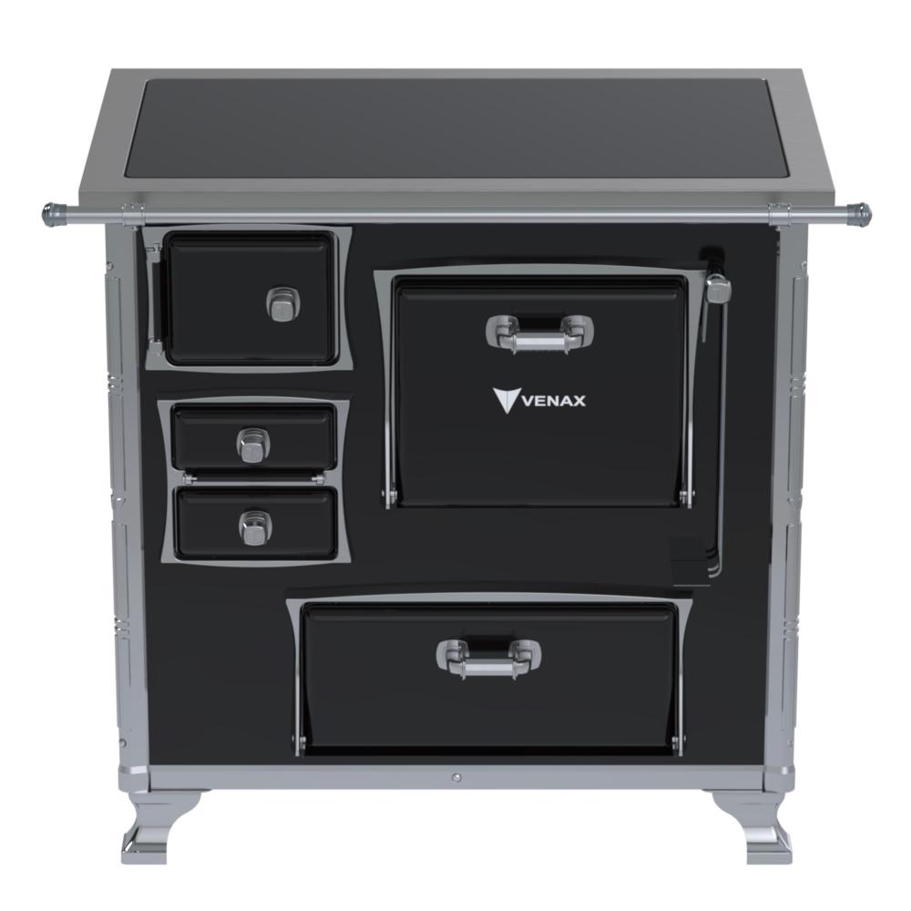 Fogao a Lenha Venax GII n 1 Premium Preto Gab