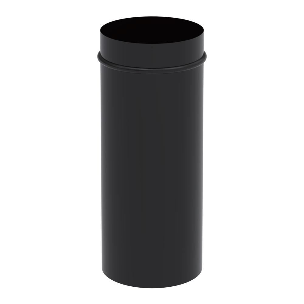 Cano Esmaltado para Chamine Venax Preto 50cm 200mm