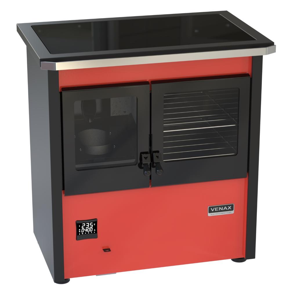 Fogao a Pellets Venax n 1 Le Corbusier Vermelho