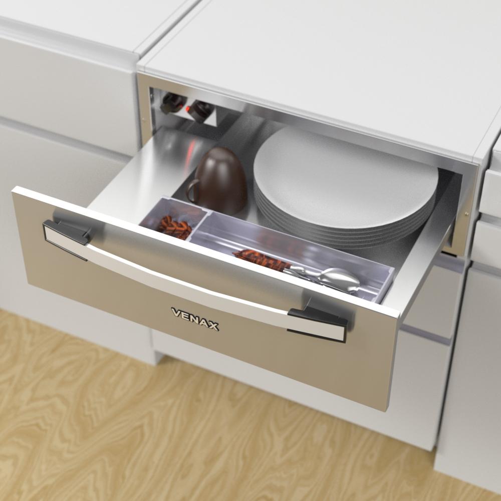 Gaveta Aquecida Venax 20L GA-60 Inox