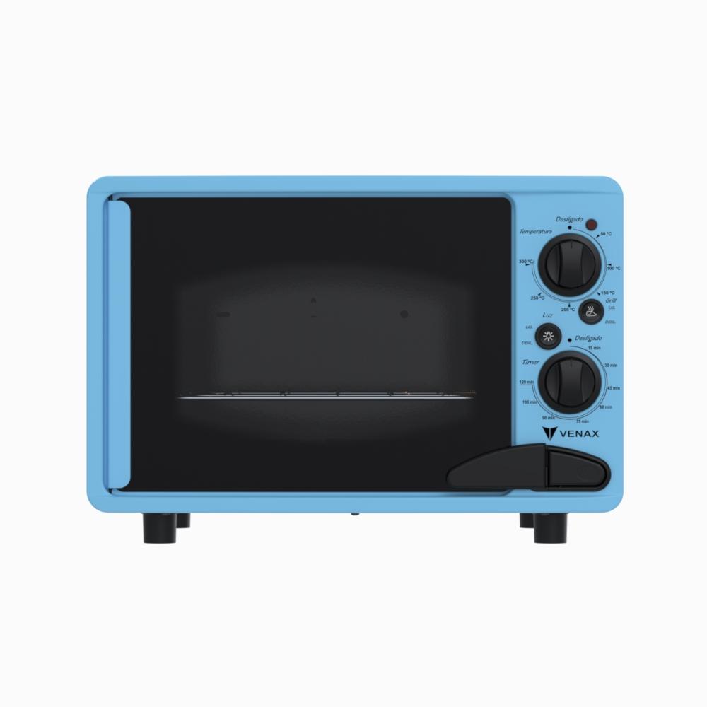 Forno Eletrico Venax 45L Classic Vintage Azul