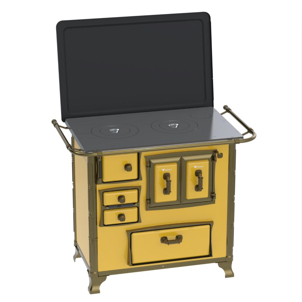 Fogao a Lenha Venax GII n 1 Renaissance Amarelo