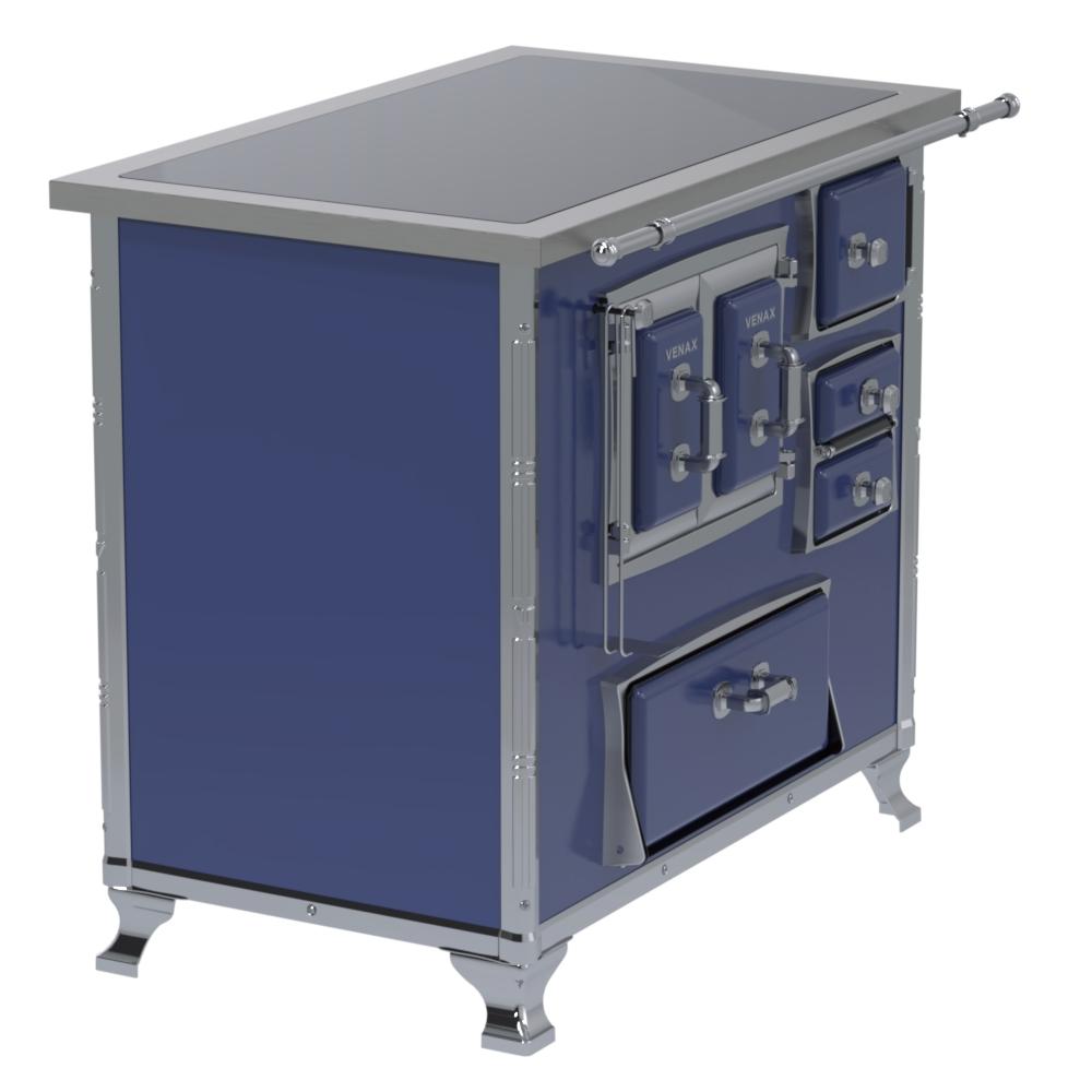 Fogao a Lenha Venax GII n 2 Sec XVIII Premium Azul Gab