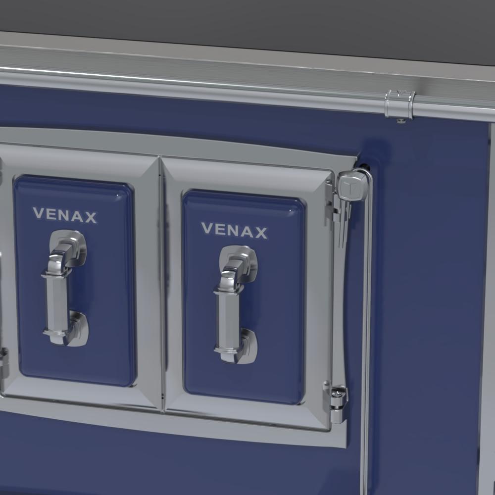 Fogao a Lenha Venax GII n 2 Sec XVIII Premium Azul Gab