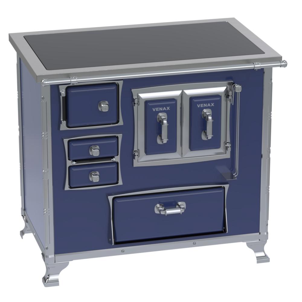 Fogao a Lenha Venax GII n 2 Sec XVIII Premium Azul Gab