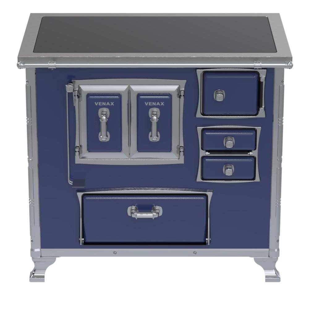 Fogao a Lenha Venax GII n 2 Sec XVIII Premium Azul Gab