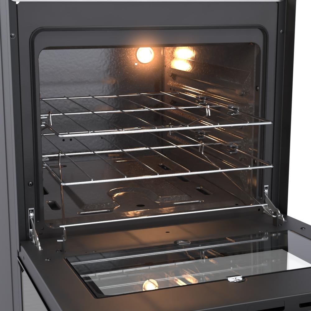 Fogao a Gas 4 Bocas Venax Picasso Vitreo Inox