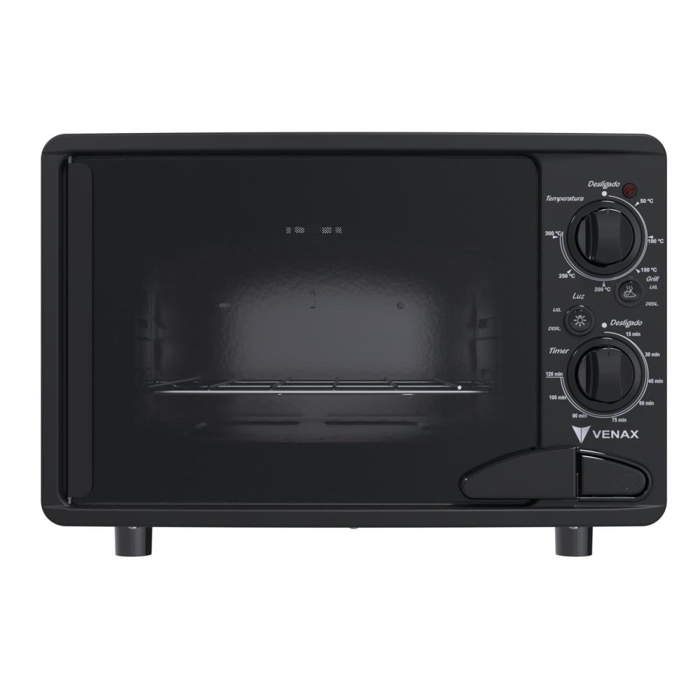 Forno Eletrico Venax 45L Luxo Preto