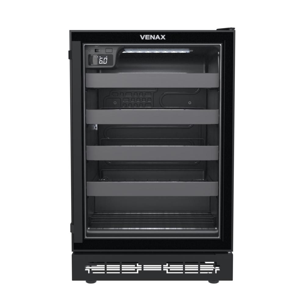 Adega de Vinhos de Embutir Venax 24 Garrafas Preto